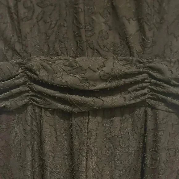 Perceptions New York Long Dress Color Black Sleeveless Dress Size Large high/lo - Picture 4 of 8